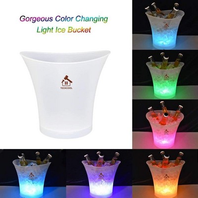 5L Light Up PP Ice Bucket