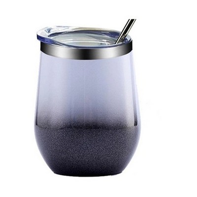 12oz Stainless Steel Vacuum Insulated Eggshell Tumbler