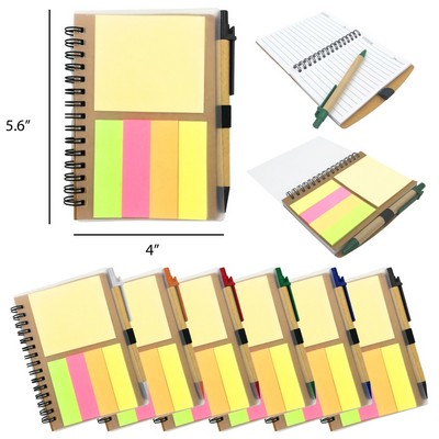 Eco-Friendly Complete Set Spiral Notebook