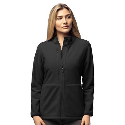 Wink® Slate Women's Micro Fleece Zip Jacket