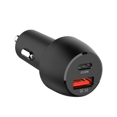 Dual Port USB Car Charger, 38W