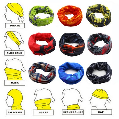 Multi-Functional Seamless Headwear/Gaiter