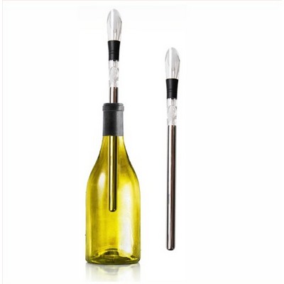 3-in-1 Stainless Steel Wine Bottle Cooler Stick