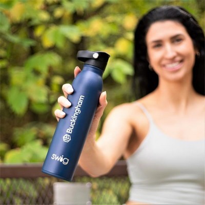 20 Oz. Swig Life® Water Bottle with Flip Sip Cap