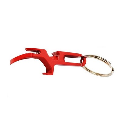 4 in 1 Zinc Alloy Shotgun Opener Keychain