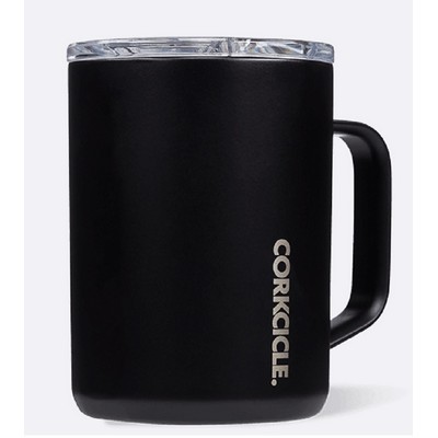 Corkcicle Matte Black 16oz. Mug