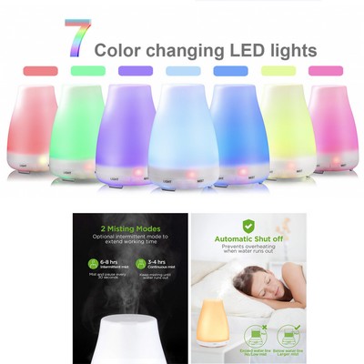 7 Colors Changing Light Essential Oil Diffuser