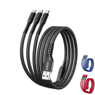 3-in-1 5A Fast Charging Cable