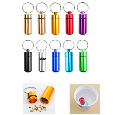 Keychain Pill Holder