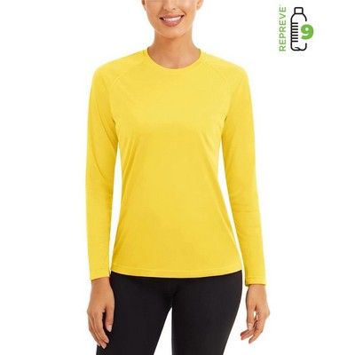 Repreve Women's 100% Recycled Polyester Performance Long Sleeve T-Shirt