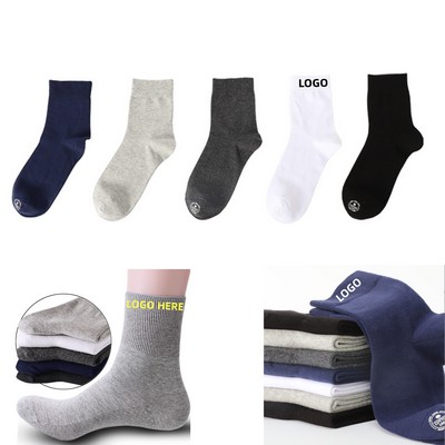 Cotton Medium Tube Sports Socks