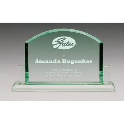 Corporate Montreal Glass Award, 6 1/4"H