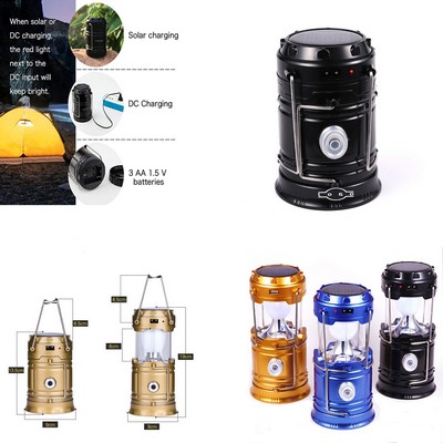 Waterproof Collapsible Emergency LED Solar Lantern