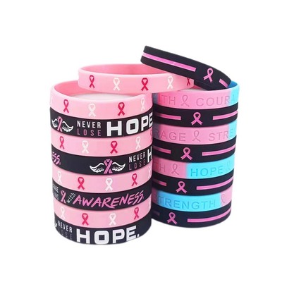 Hope Faith Silicone Wristband