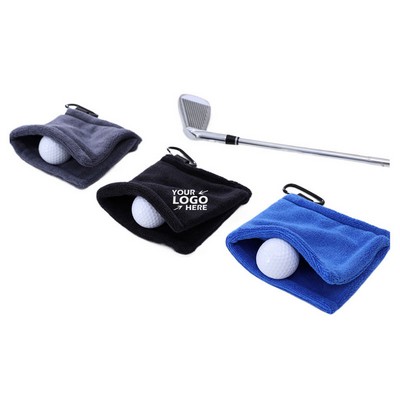 Small Golf Pocket Towel with Clip