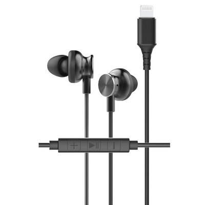 Earbuds with Lightning Connector - Black (Case of 48)