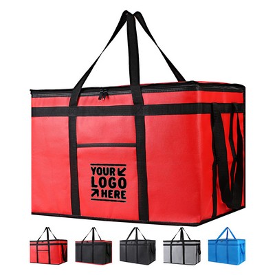 Large Capacity Reusable Insulated Food Delivery Bag