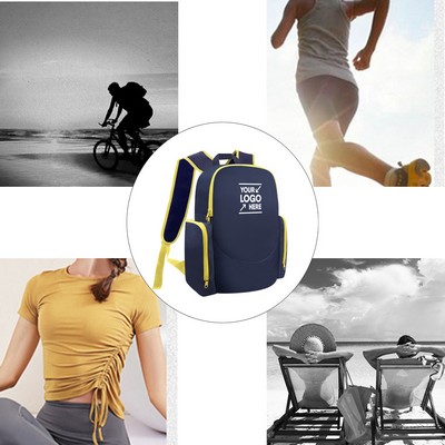 3-Zipper Sports Backpack