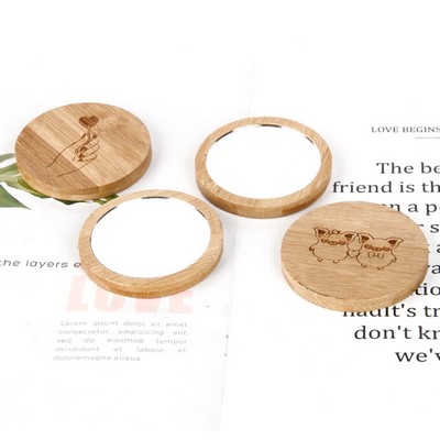 Bamboo Cosmetic Mirror