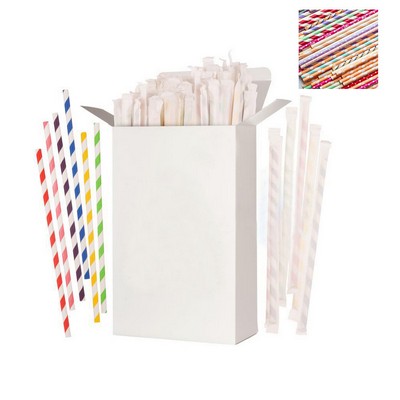 Individually Wrapped Paper Straws