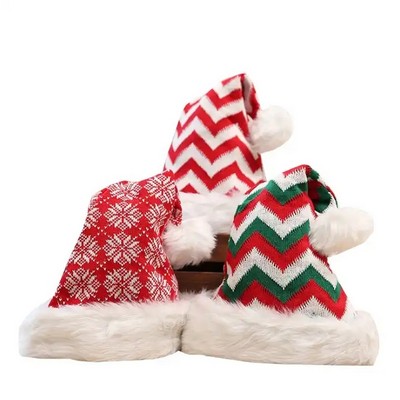 Christmas plush Santa Claus hat