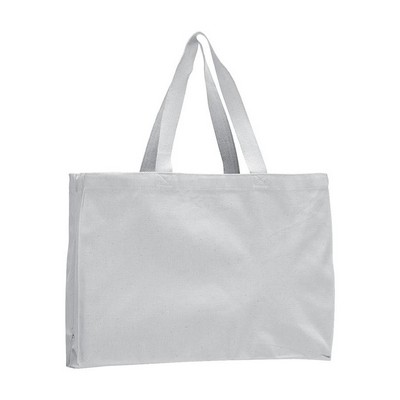 Canvas Gusset Tote Bag