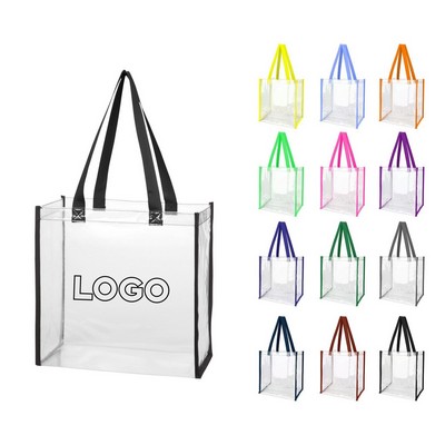 Clear Tote Bag with Handle