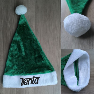 Dark Green Santa Hat