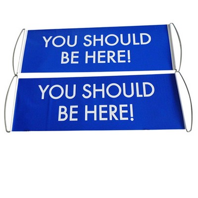 Handheld Pocket Scroll Banner (9.45"x27.5")