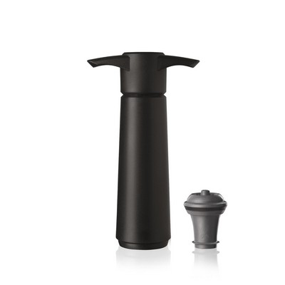 Vacu Vin Wine Saver/Stopper - Black