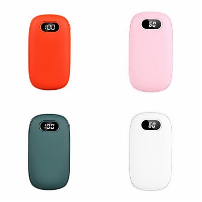 4000 mAh Digital Display Hand Warmer Power Bank