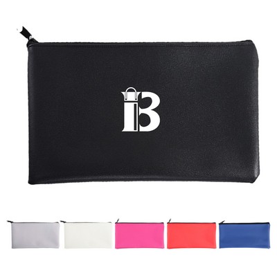 PU Leather Pencil Case Storage Bag