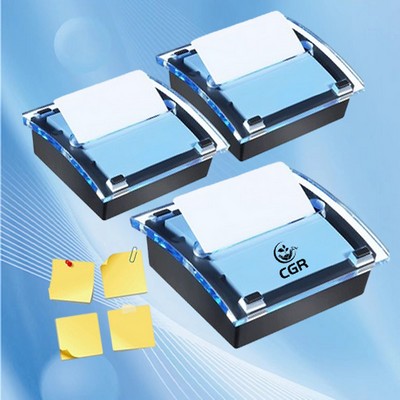 Sticky Note Holder Pop-up Note Dispenser Self-Stick Note Pad for Office Home Classroom Desk