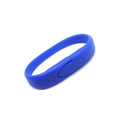 8GB Silicone Bracelet USB Flash Drive - Stylish U Disk on Wrist