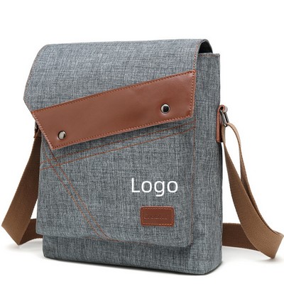 Retro Canvas Shoulder Bag