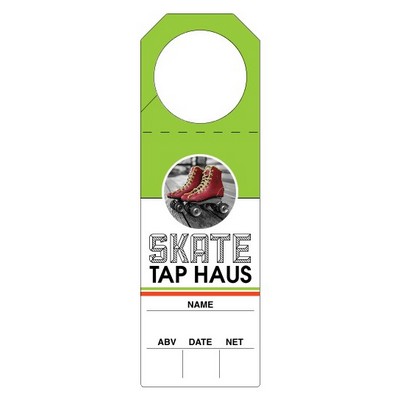 Plastic Growler & Bottle Tag (2 1/4"x 7")