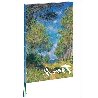 teNeues - A4 Notebook: Pine Tree Path by Claude Monet, Hardcover - 230 Dot-