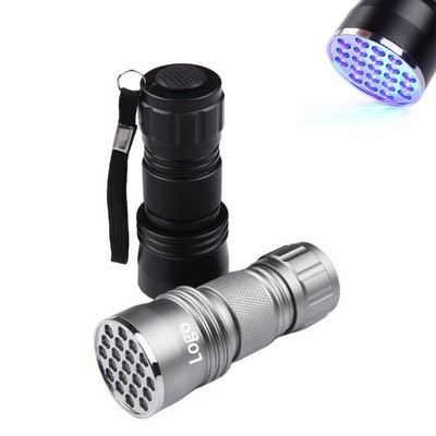 21 LED UV Flashlight