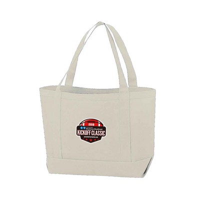 13 oz. Natural Cotton Canvas Tote Bag