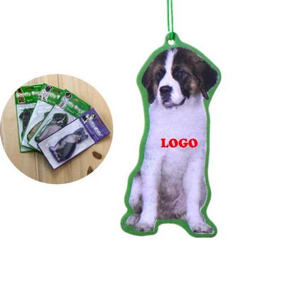 Die Cut Custom Full Color Printed Air Freshener