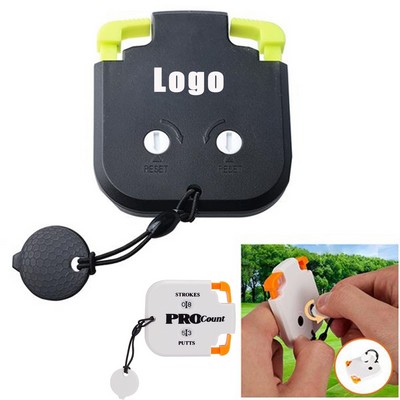 Golf Score Stroke Counter Clicker