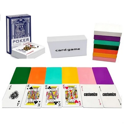 Double Side Printing Playing Poker Card