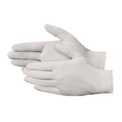 White Nitrile Powder-Free Gloves