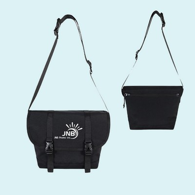 Messenger Bag with Reflective Single Shoulder Strap