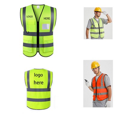 Multi-Pocket Reflective Vest