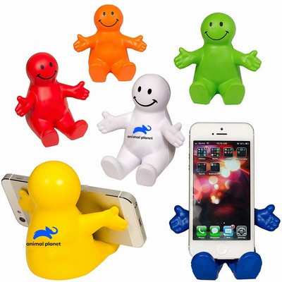 Popular Happy Dude Phone Holder Squeezable Stress Reliever