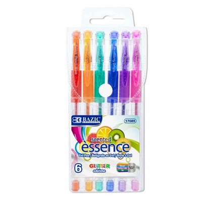 Scented Gel Pens - 6 Pack, Assorted (Case of 144)