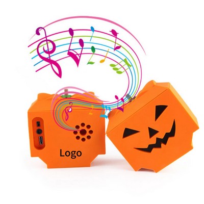 Pumpkin Shape Mini Wireless Speaker