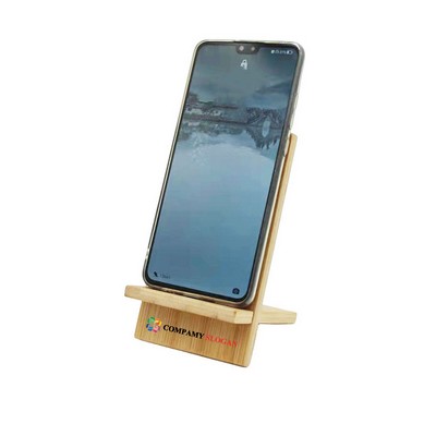 DIY Bamboo Phone Stand