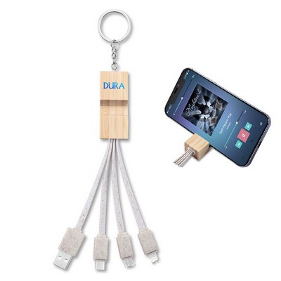 3 in 1 Mobile Charging Cable Phone Holder